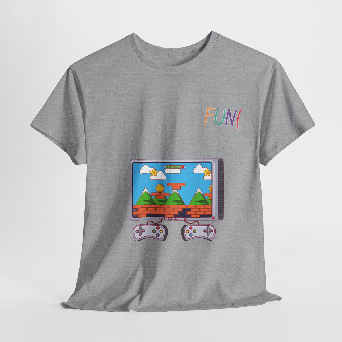 "FUN!!" Retro Gaming T-Shirt