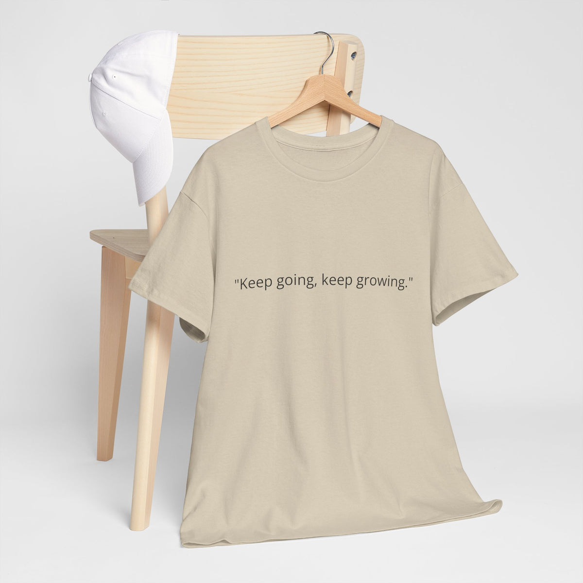 "Keep Going, Keep Growing" Inspirational T-Shirt