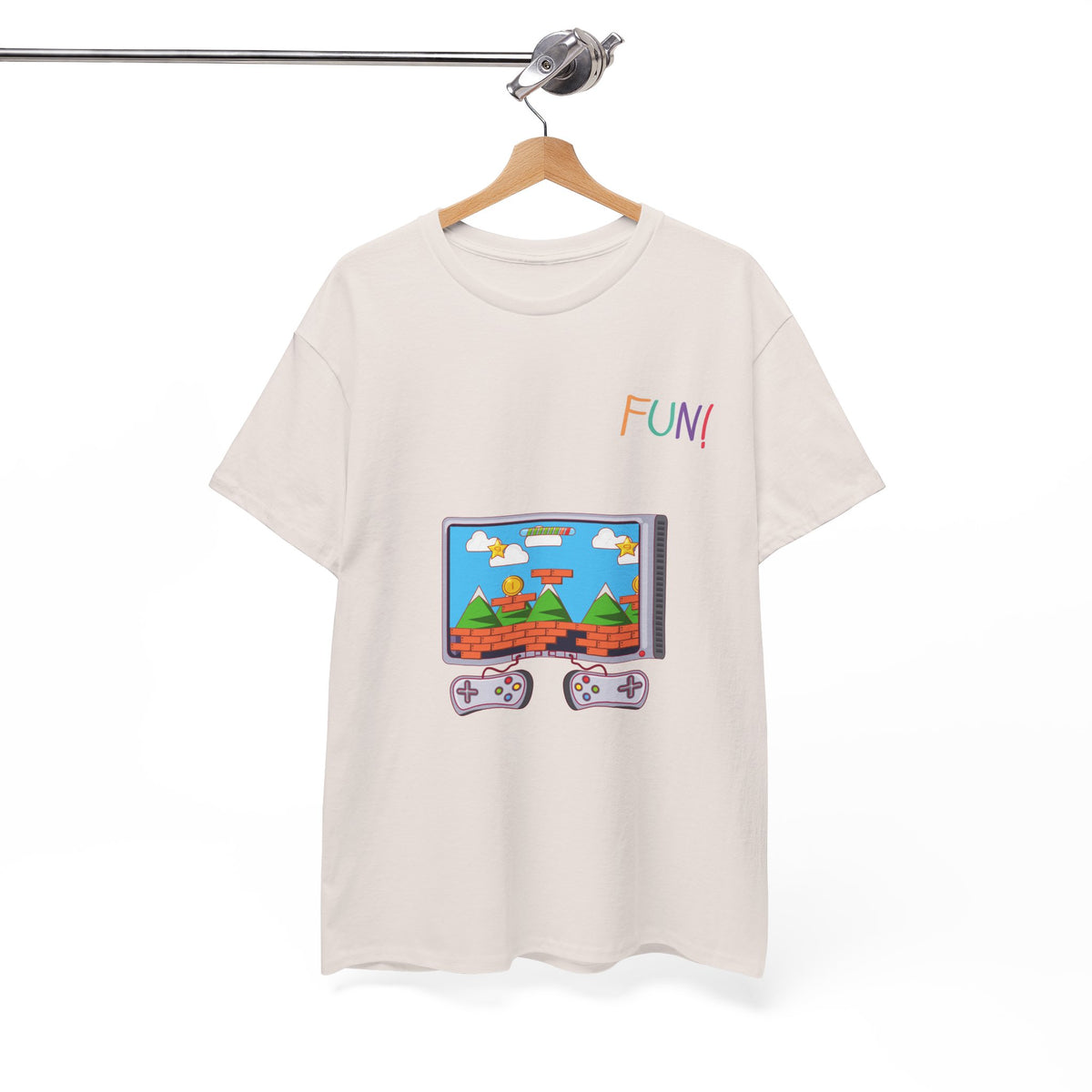 "FUN!!" Retro Gaming T-Shirt