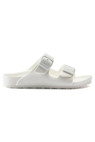 Birkenstock Unisex Kid's Sandal, White, 31 EU Étroit