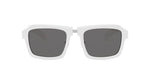 Prada PR 09XS - 4AO5S0 Sunglasses WHITE w/GREY 53mm