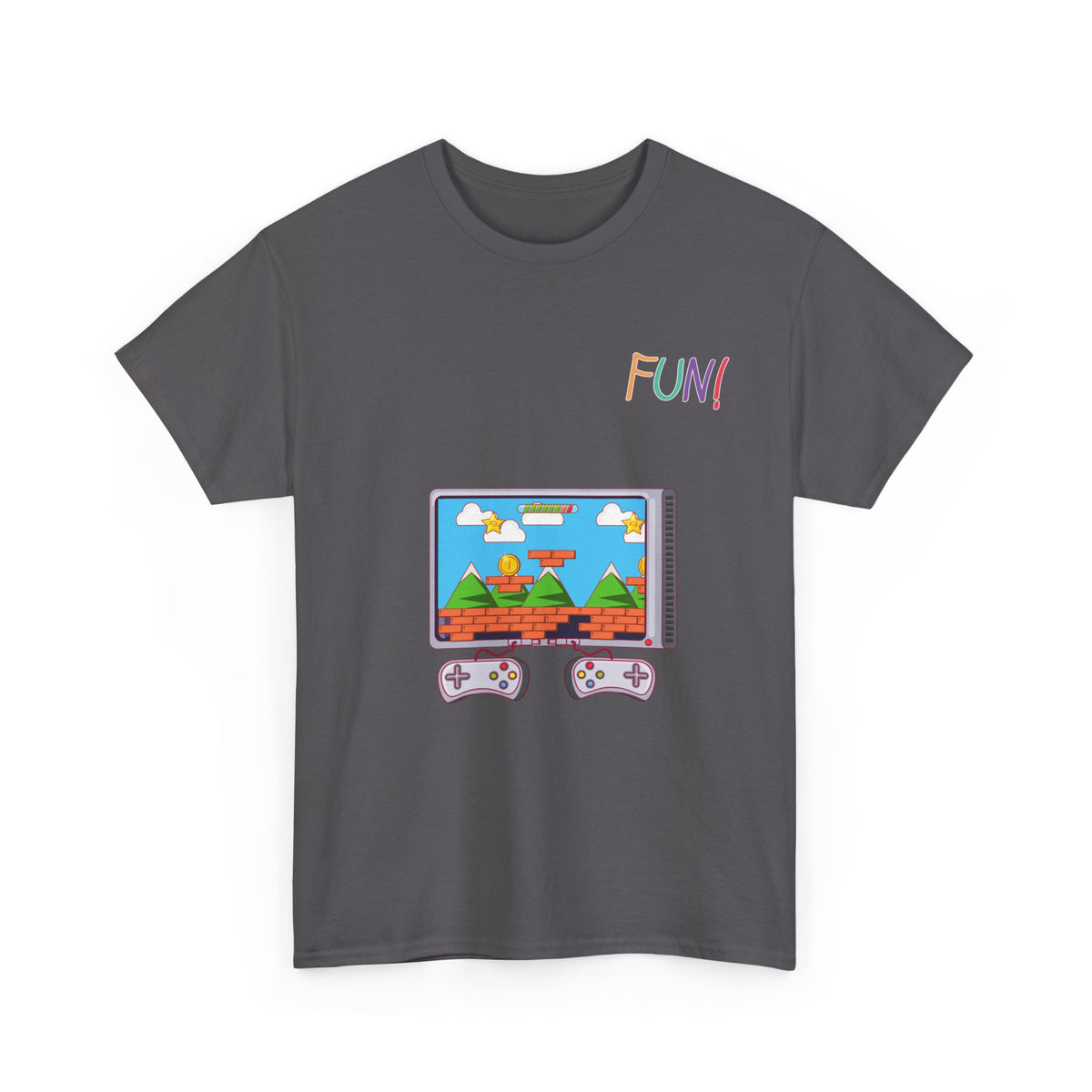 "FUN!!" Retro Gaming T-Shirt