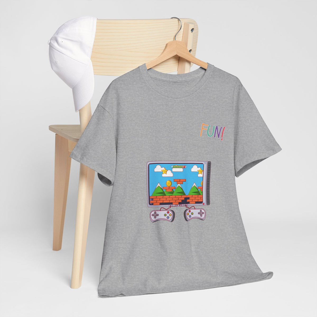 "FUN!!" Retro Gaming T-Shirt