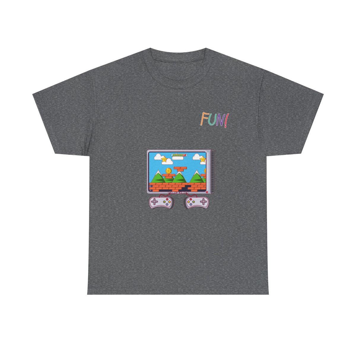 "FUN!!" Retro Gaming T-Shirt