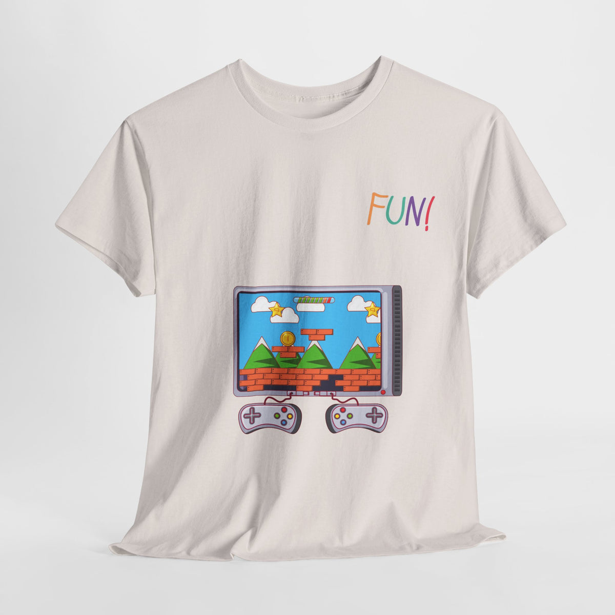 "FUN!!" Retro Gaming T-Shirt
