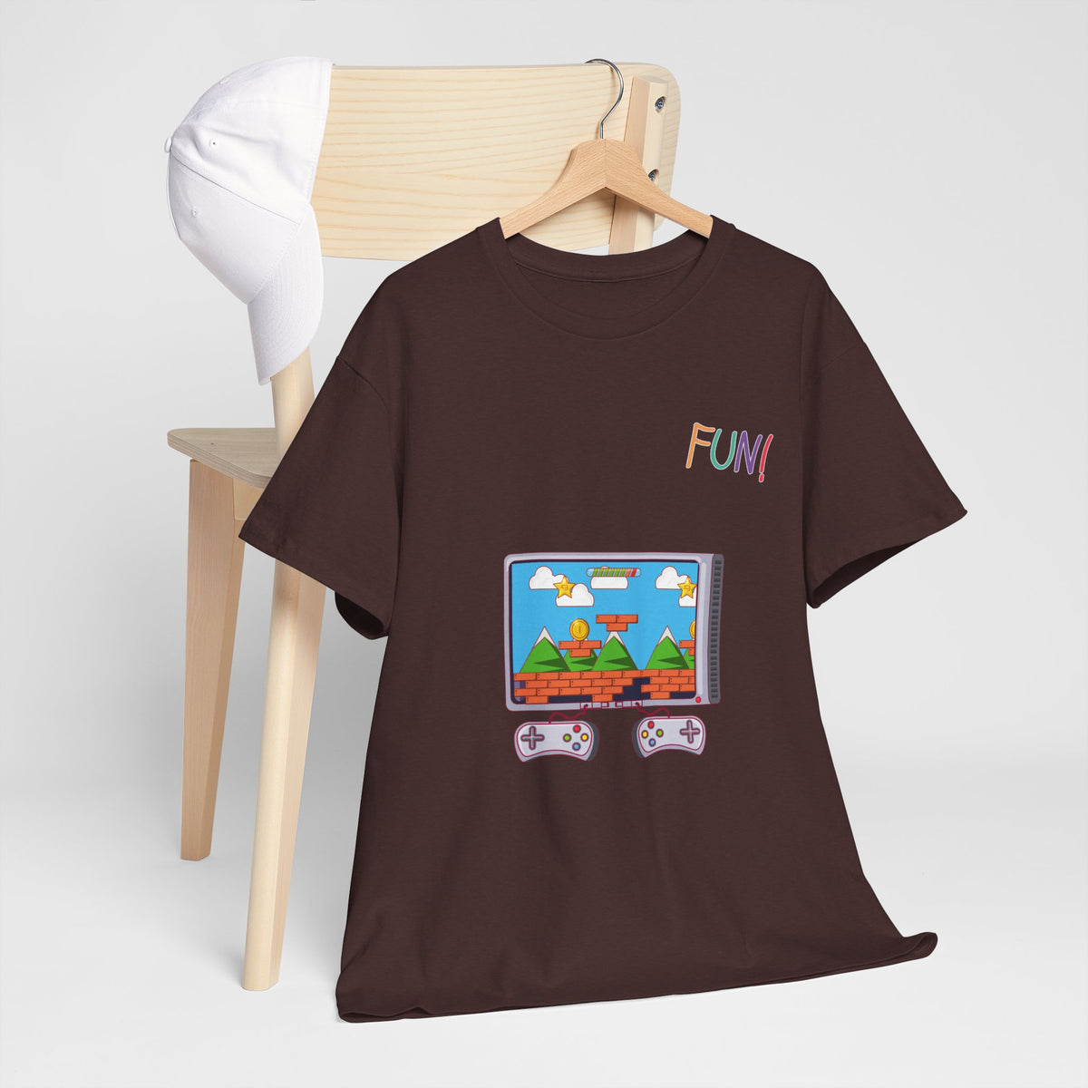 "FUN!!" Retro Gaming T-Shirt