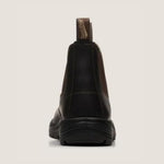 Blundstone Men's 490 Work Series Slip Resistant Chelsea Boots – Premium Oil-Tanned Leather Boot, TPU Outsole & Kick Guard Toe Protective Footwear for Men, Stout Brown, 6.5 US Men / 5.5 AU