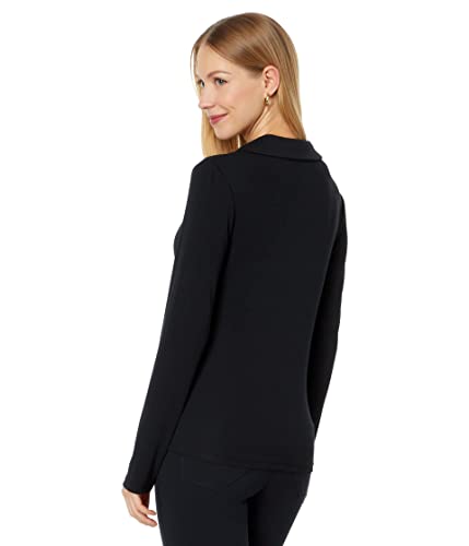 Lilly Pulitzer Reema Long Sleeve Top Onyx XS