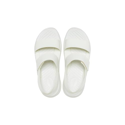 Crocs LiteRide 360 Sandals for Women, Almost White, Numeric_7