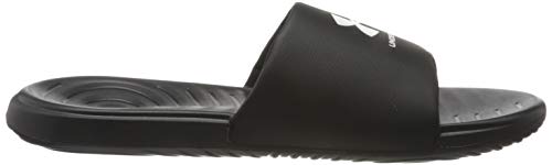 Under Armour Men's Ansa Fix Slide Sandal, Black (004)/Black, 12