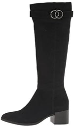LifeStride Womens Daring Knee High Boot Black 11 M