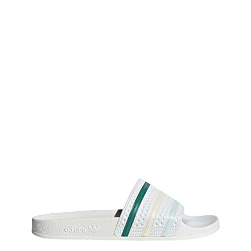 adidas Adilette White/Halo Mint/Wonder White Men's 8, Women's 9 Medium
