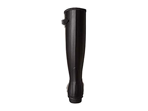 HUNTER womens Wellington Boots 11 Black (Matte)