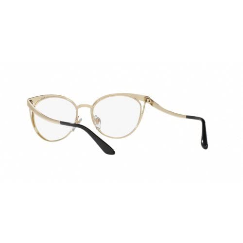 Bvlgari BV2186 Women's Eyeglasses Black/Pale Gold 53