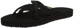 Teva Women's Olowahu Flip-Flop (39 M EU / 8 B(M) US, Mix Black on Black)