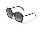 Coach Sunglasses HC 8343 50028G C9204 Black Grey Gradient