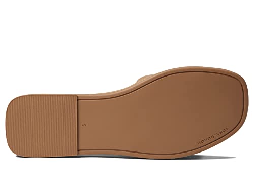 Tory Burch Double T Sport Slide Almond Flour 10 M