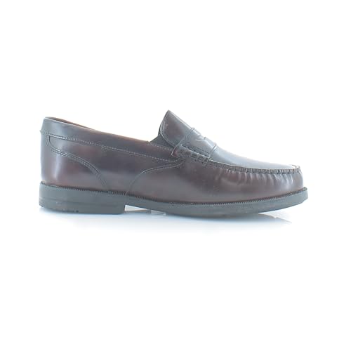 Rockport Preston Penny Burgundy 8 W (EE)