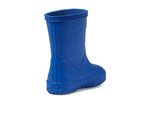 Hunter Girls Original First Classic Boot (Little Toddler/Big Kid) Rain, Cruise Blue, 13 Narrow