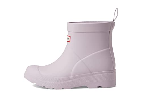 Hunter Kids Play Boot for Little and Big Kid Offers Rubber Upper with Ankle Pull Tab, and Durable Tempered Mauve 3 Little Kid M