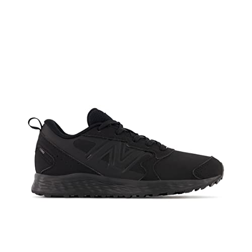 New Balance Kid's Fresh Foam 650 V1 Lace-up Running Shoe, Black/Black, 1 Little Kid