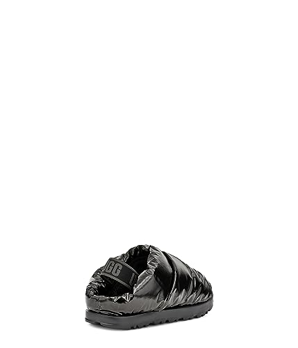 UGG Women's Spaceslider Slipper Slipper, Black, 8
