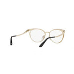 Bvlgari BV2186 Women's Eyeglasses Black/Pale Gold 53