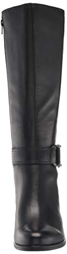 Naturalizer Womens DAELYNN Black Wide Calf Knee High Boots 10.5 M