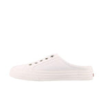 Taos Footwear Women's Ez Soul White Canvas Mule 11 M
