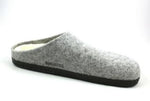 Birkenstock Unisex Zermatt Rivet Wool Felt Light Gray Sandals 10 W / 8 M US
