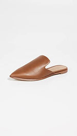 Madewell The Gemma Mule in Leather English Saddle 7.5 M