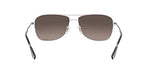 Ray-Ban RB3543 Chromance Aviator Sunglasses, Silver/Polarized Grey Mirrored Silver, 59 mm + 0