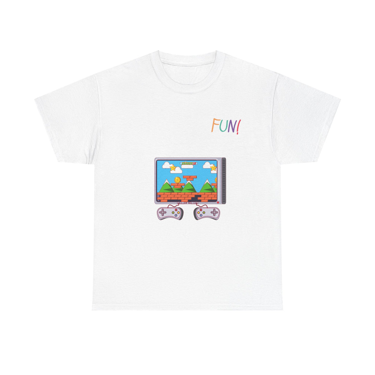 "FUN!!" Retro Gaming T-Shirt