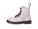 Dr. Martens 1460 Pascal (Little Kid/Big Kid) Pink Tie-Dye 2 UK (US 3 Little Kid) M