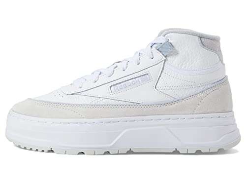 Reebok Club C Geo Mid White/Cold Grey 8.5 B (M)