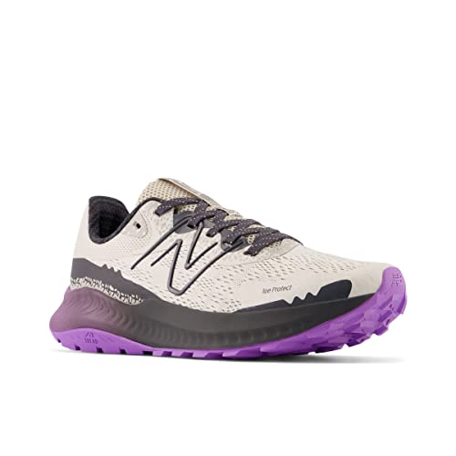 New BalancewomensDynasoft Nitrel V5Timberwolf/Phantom/Electric Purple8.5 Wide