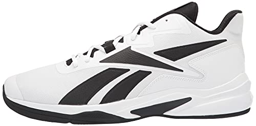 Reebok Men's Vision Mid Sneaker, White/Always Blue/Silver Metallic, 8.5