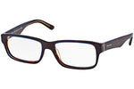 Eyeglasses Prada PR 16MV ZXH1O1 TORTOISE DENIM DEMO LENS 55mm