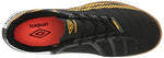 Umbro Men's Sala Z Liga Sneaker, Black/Saffron/White, 12