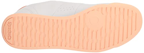 Reebok Women's Princess Sneaker, Aura Orange/White, 10