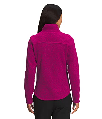The North Face Women's Crescent Full Zip, Fuschia Pink Heather, Medium
