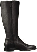 Cole Haan Women's Calissa Riding Boot Mid Calf, Black Leather, 11 B US