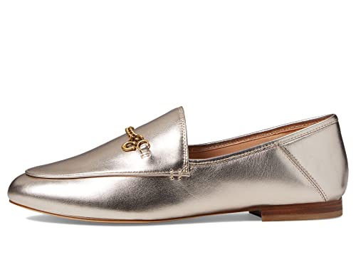 Coach Hanna Metallic Loafer Champagne 8.5 B (M)