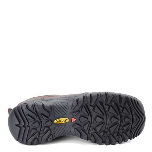 KEEN Men's Targhee 3 Slip On Shoes, Dark Earth/Mulch, 13