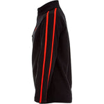 Spyder Boy's Speed Fleece Zip T-Neck (Little Kids/Big Kids) Black MD (10-12 Big Kid)