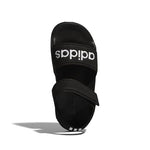 adidas Adilette Sandal K Core Black/White Synthetic 1 US Child