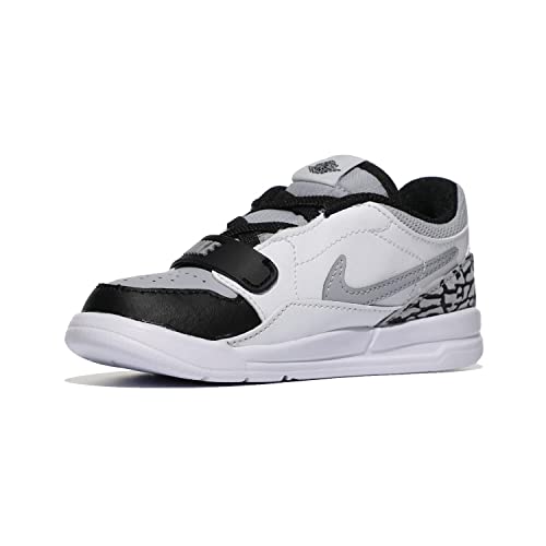 Jordan Baby Boy's Legacy 312 Low (Infant/Toddler) White/Black/Wolf Grey 7 Toddler M