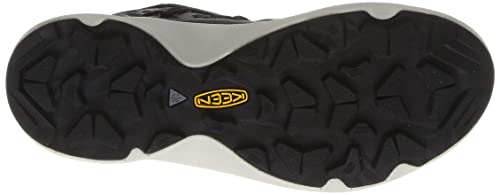 KEEN Women's Uneek SNK 2 Waterproof Chukka Boot, Animal Print/Silver Birch, 8