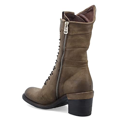 A.S.98 Jasper Women's Lace-Up Combat Boot Tobacco