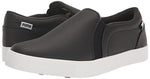 Puma Golf Women's Tustin Fusion Slip-ON Golf Shoe, Puma Black-Puma White, 8.5